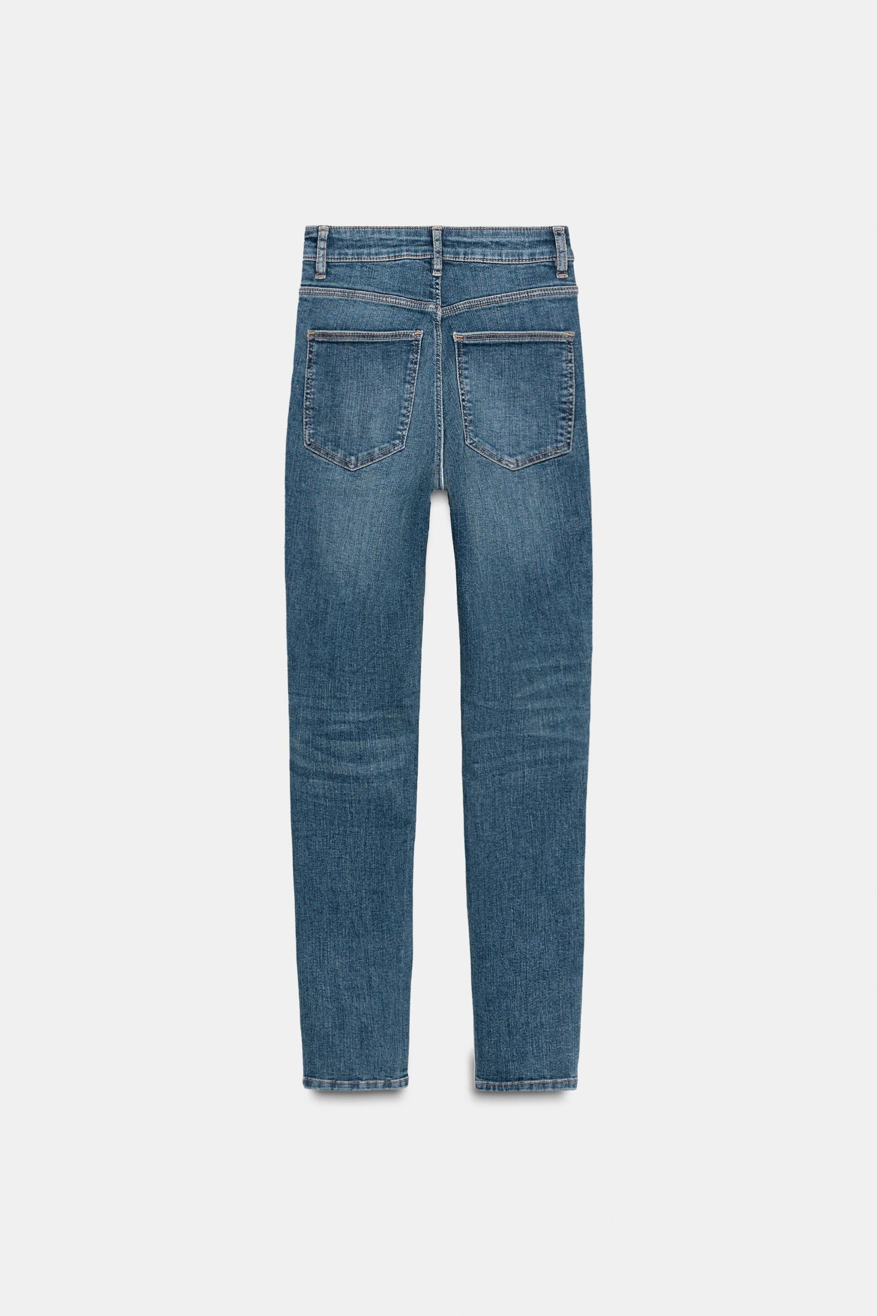 High-Waist Skinny Jeans