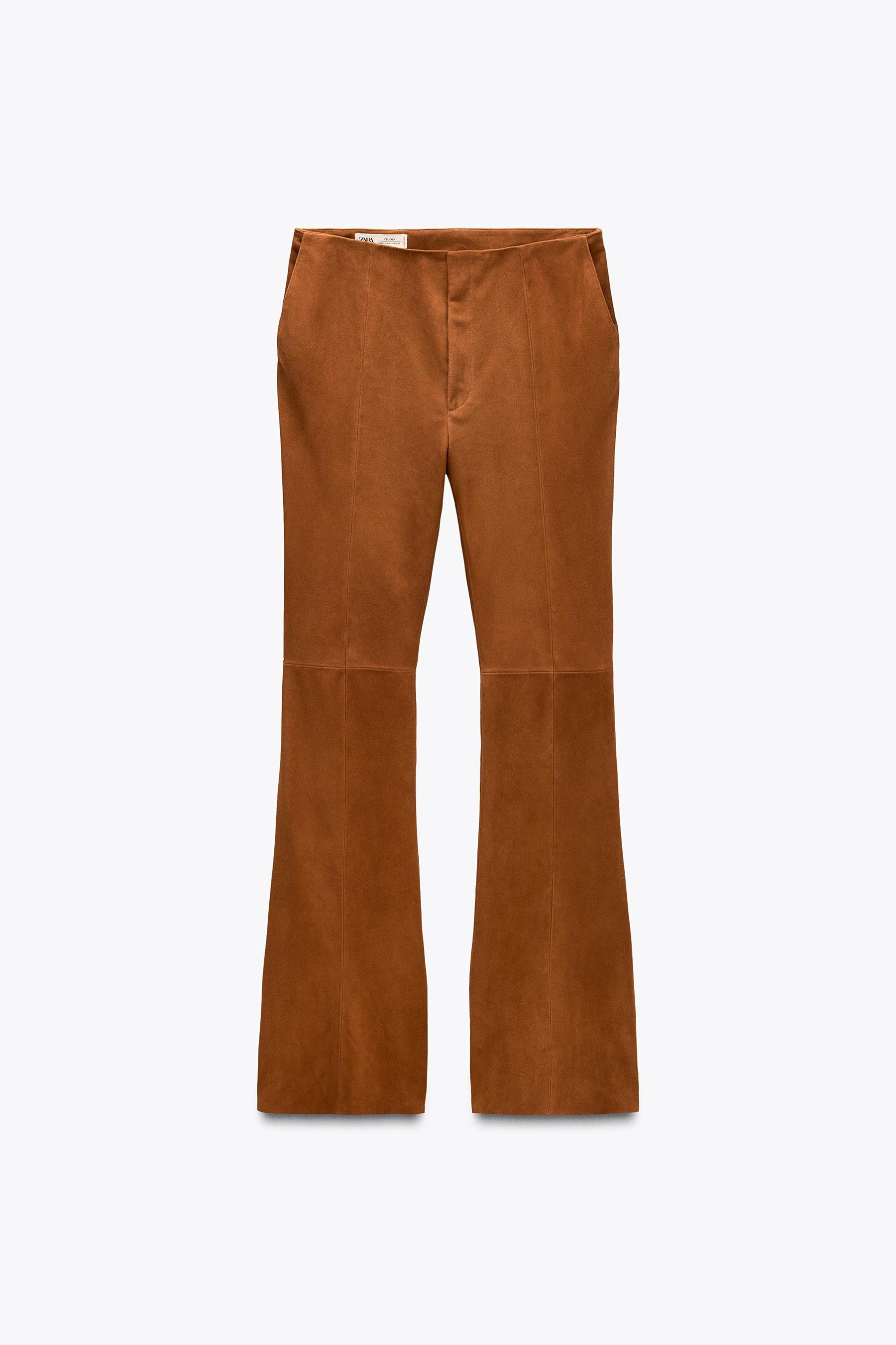 SUEDE LEATHER TROUSERS