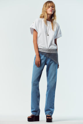 Button Tab Shirt