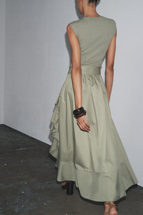 BELTED DRESS