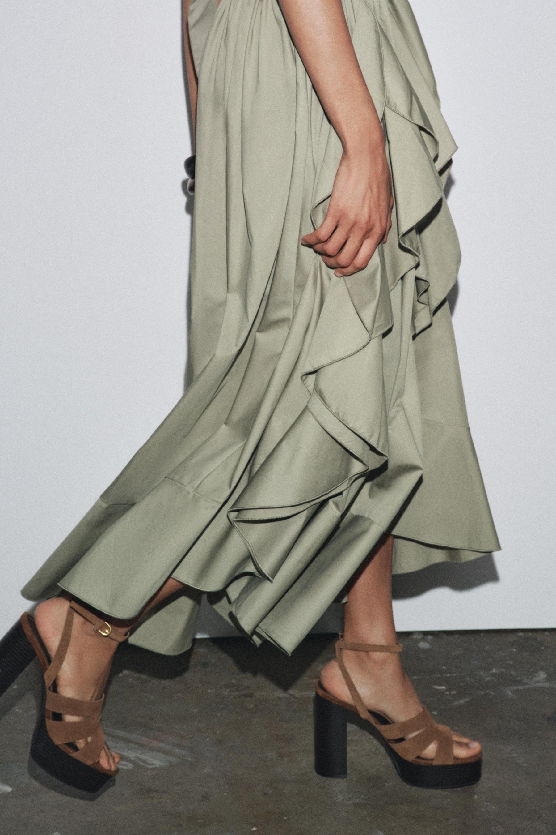 BELTED DRESS