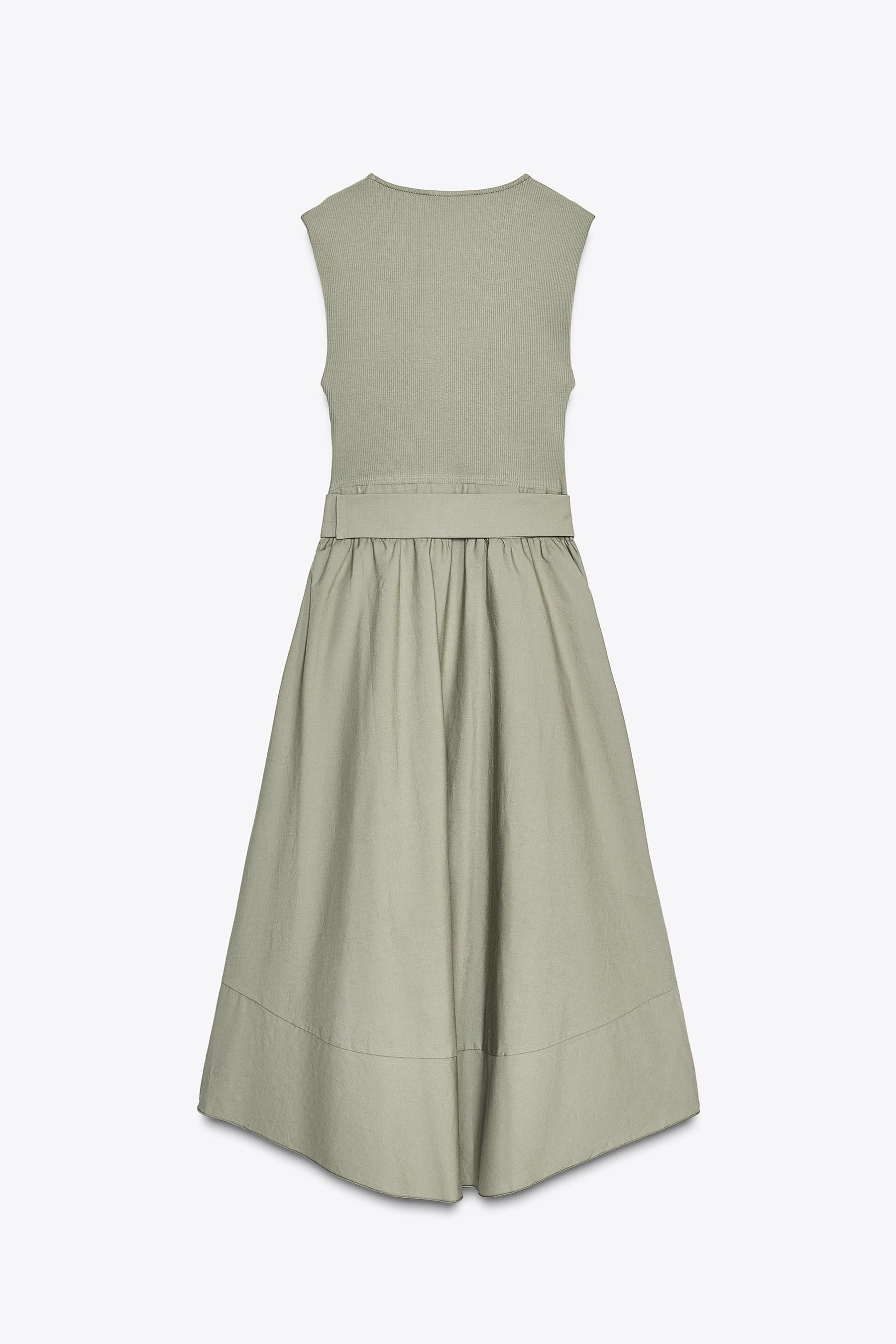 BELTED DRESS