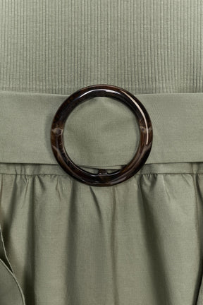 BELTED DRESS