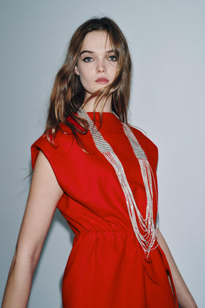 SOFT DRAWSTRING WAISTCOAT - Image 6