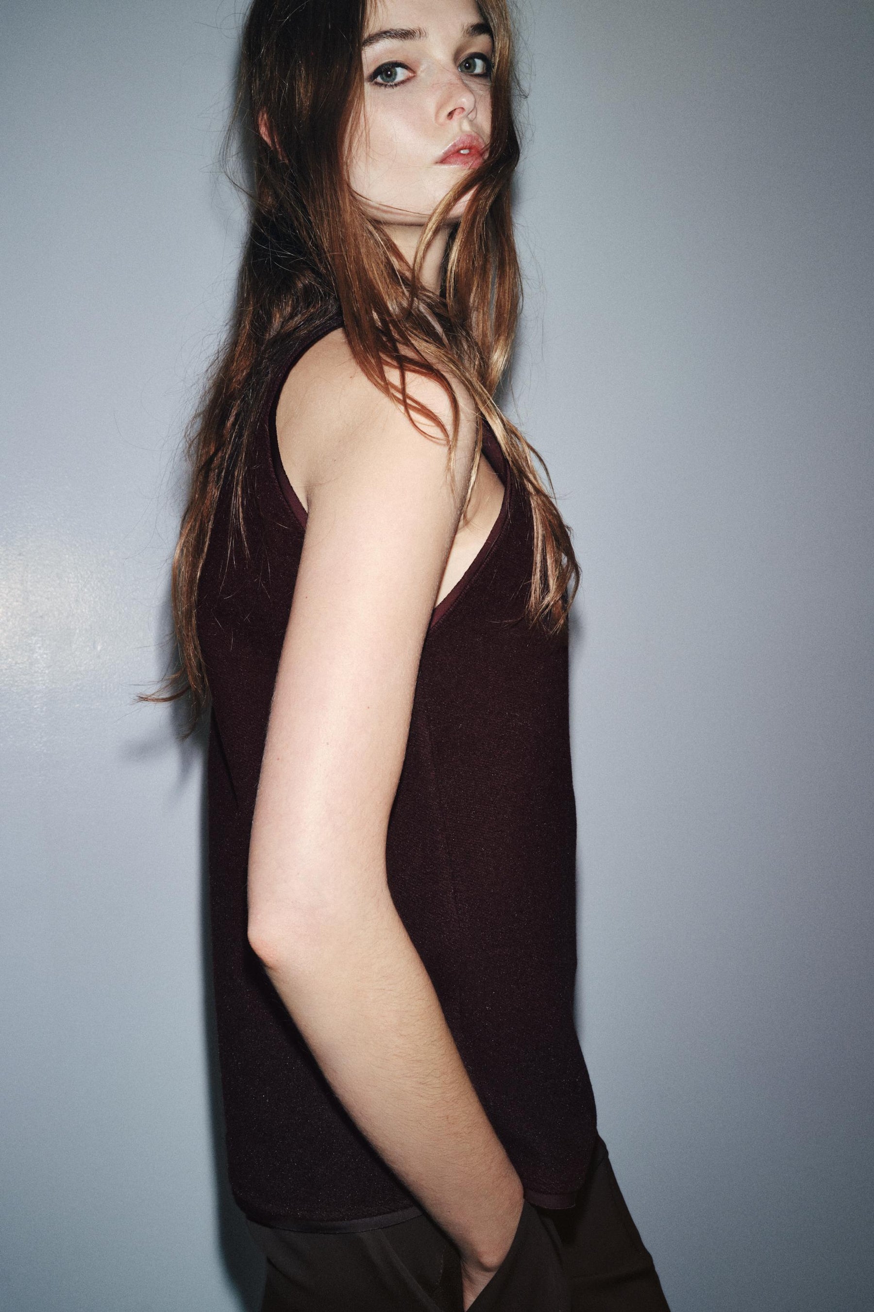 Sleeveless Soft Top
