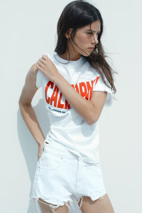 Oversized Text T-Shirt