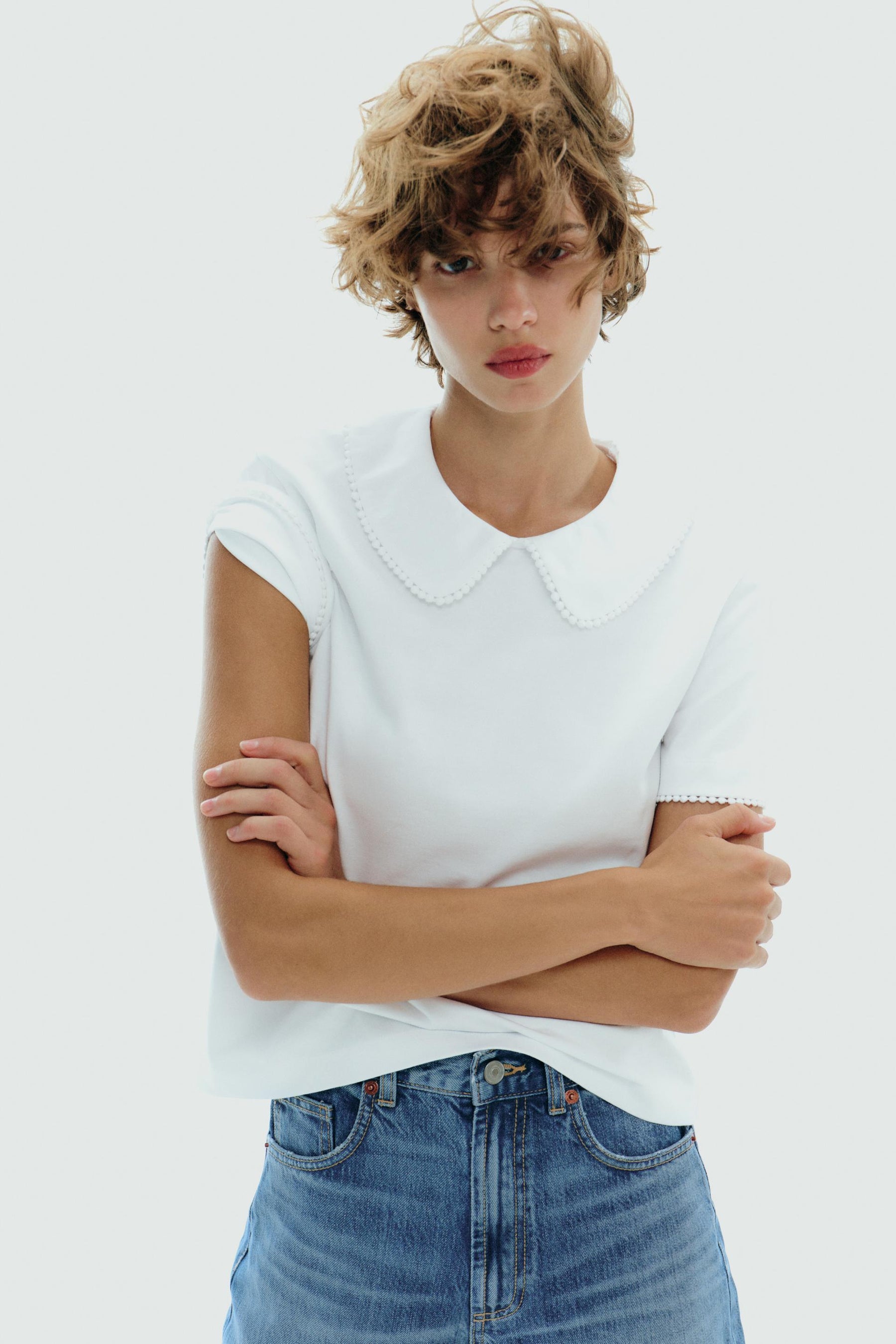 Peter Pan Collar Shirt