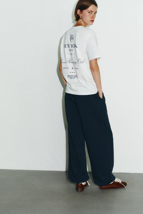 EMBROIDERED T-SHIRT