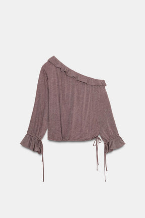 Ruffled Soft Top