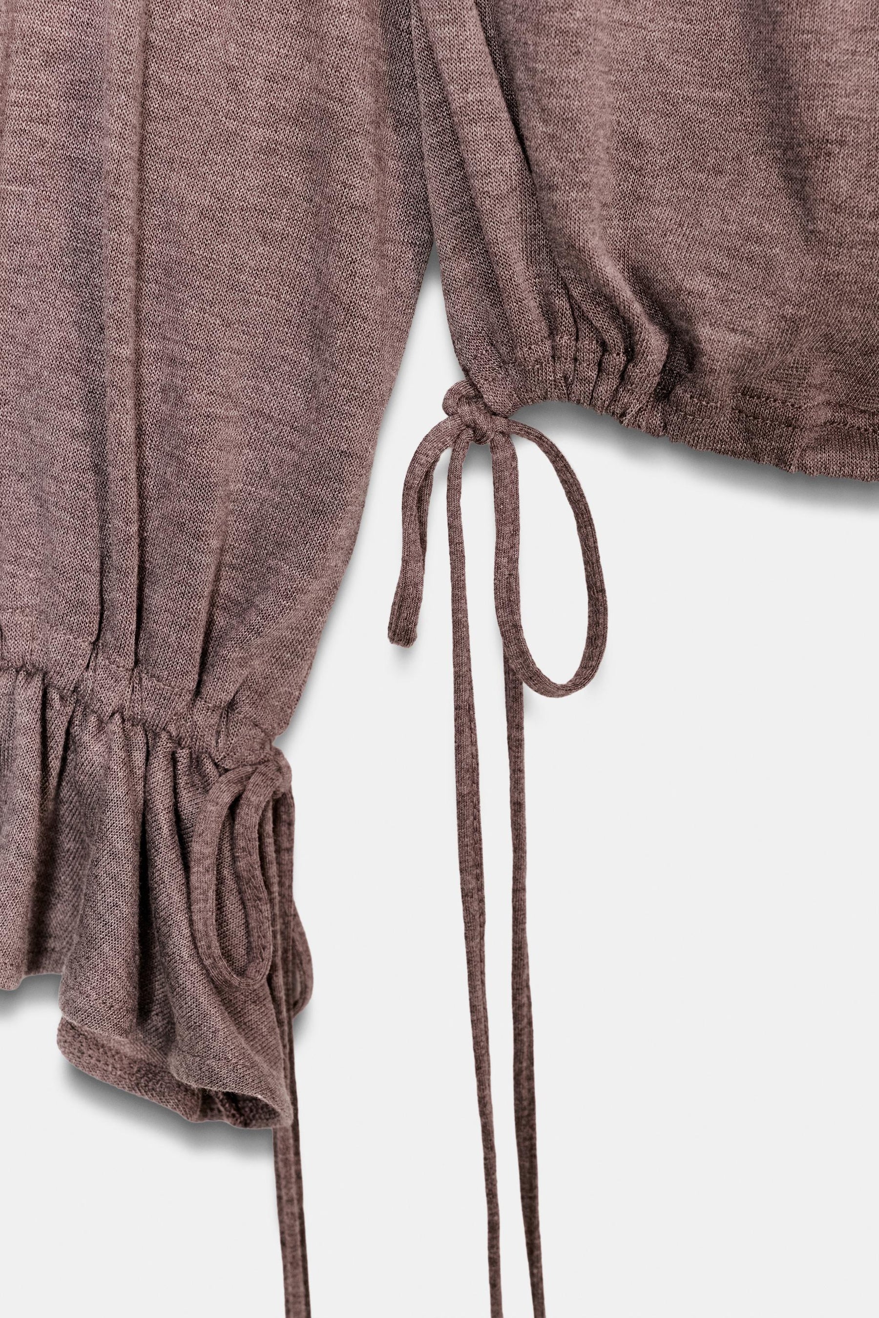 Ruffled Soft Top