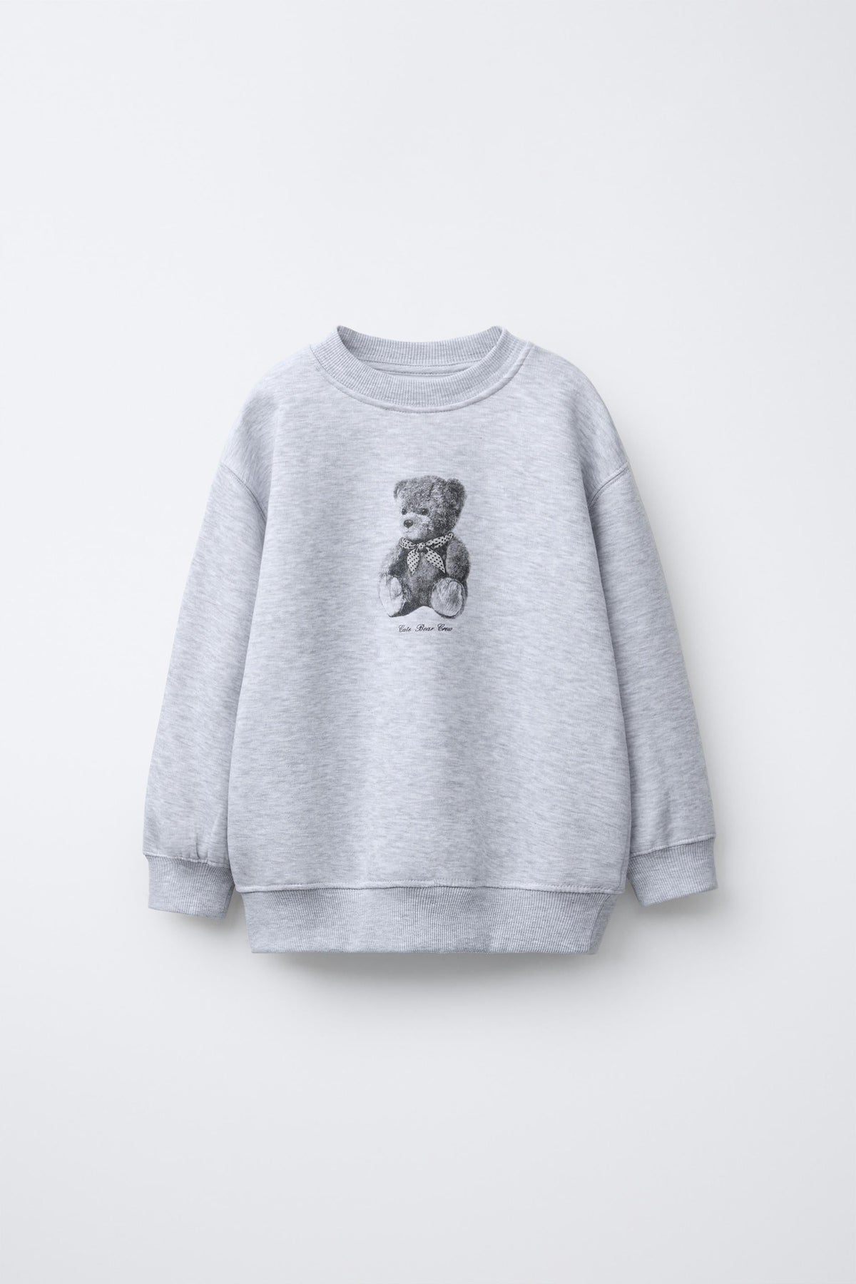 BEAR PRINT SWEATSHIRT - Image 1