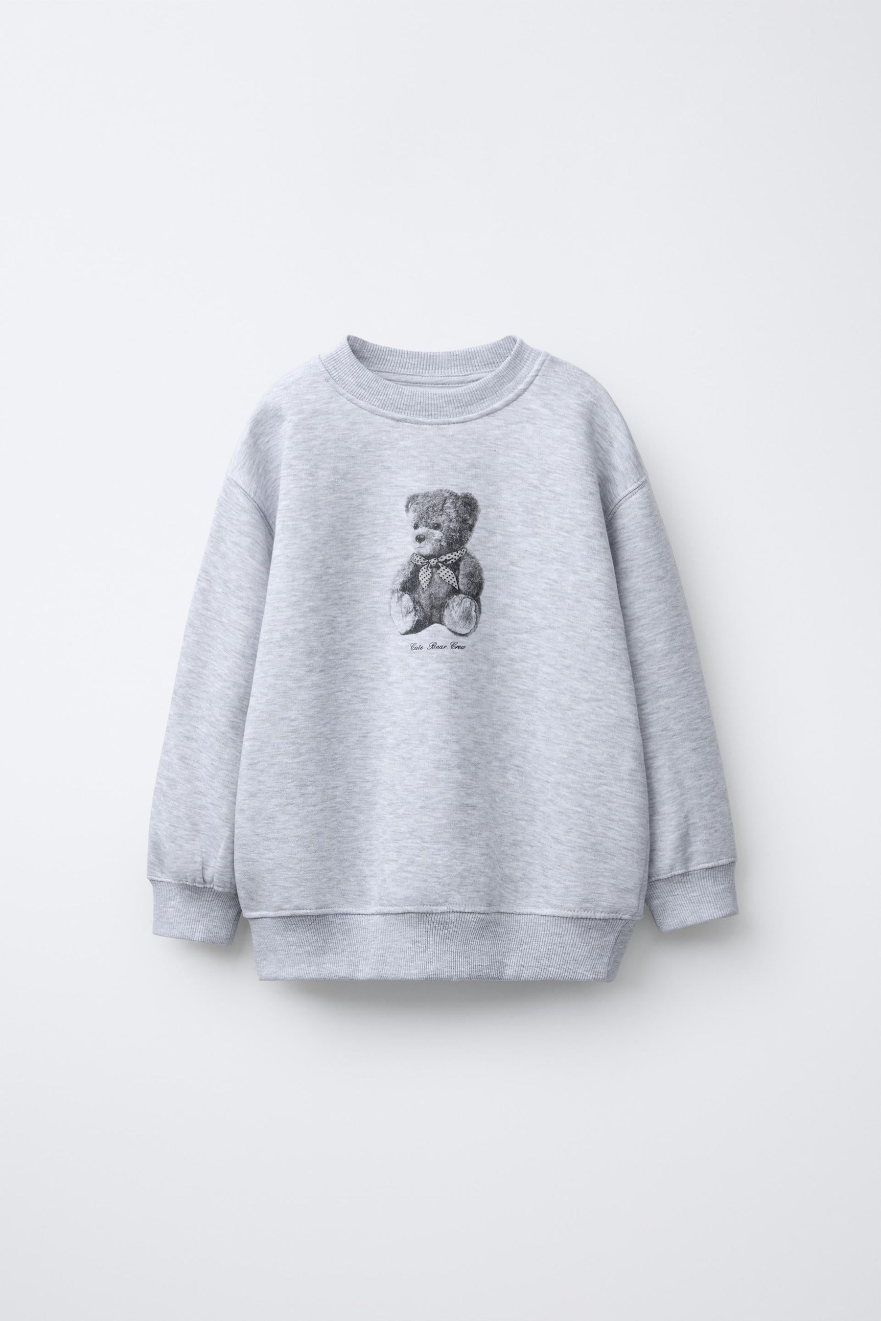 BEAR PRINT SWEATSHIRT - Image 1