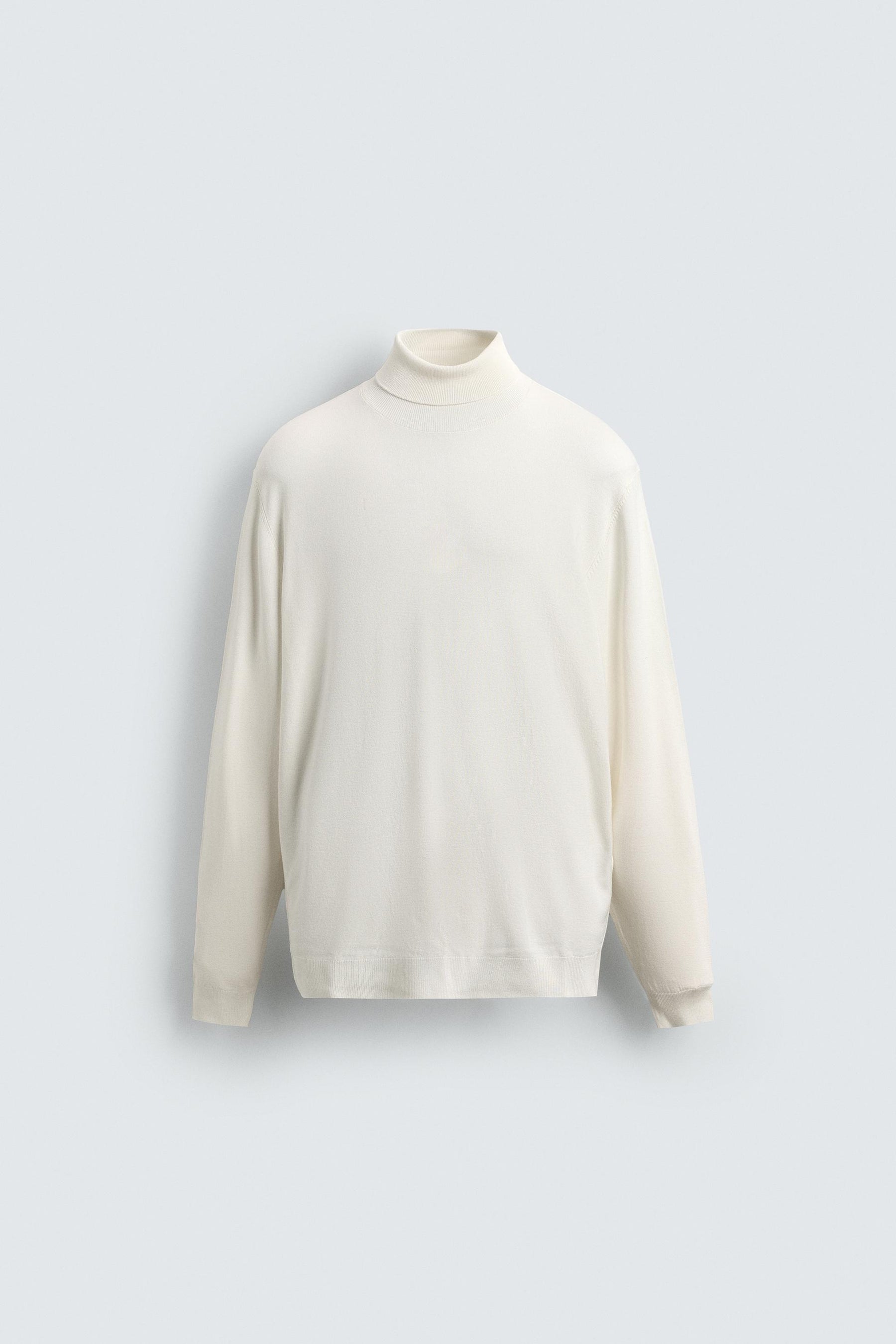 BASIC HIGH NECK SWEATER - Image 6
