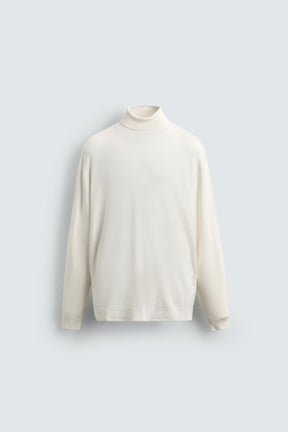 BASIC HIGH NECK SWEATER - Image 6