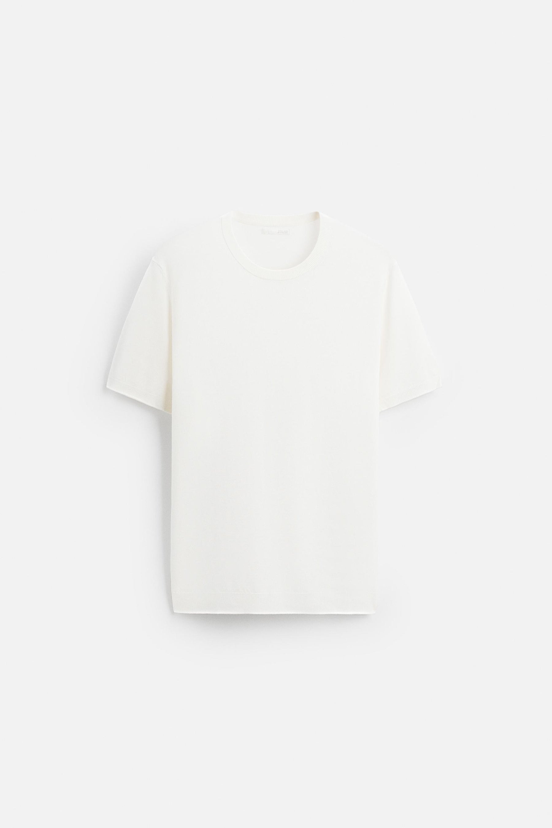 VISCOSE BLEND KNIT T-SHIRT - Image 6