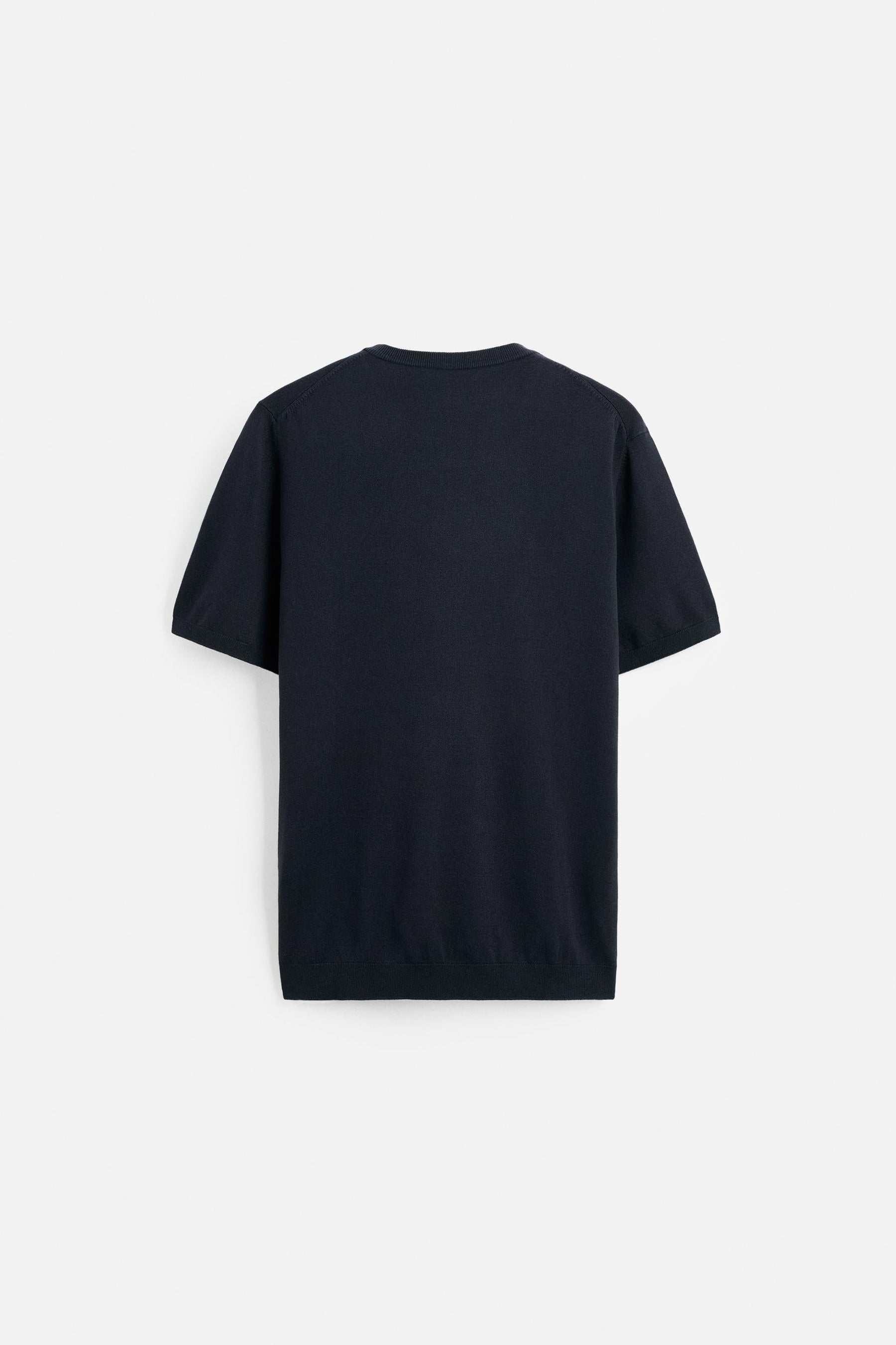 VISCOSE BLEND KNIT T-SHIRT - Image 7