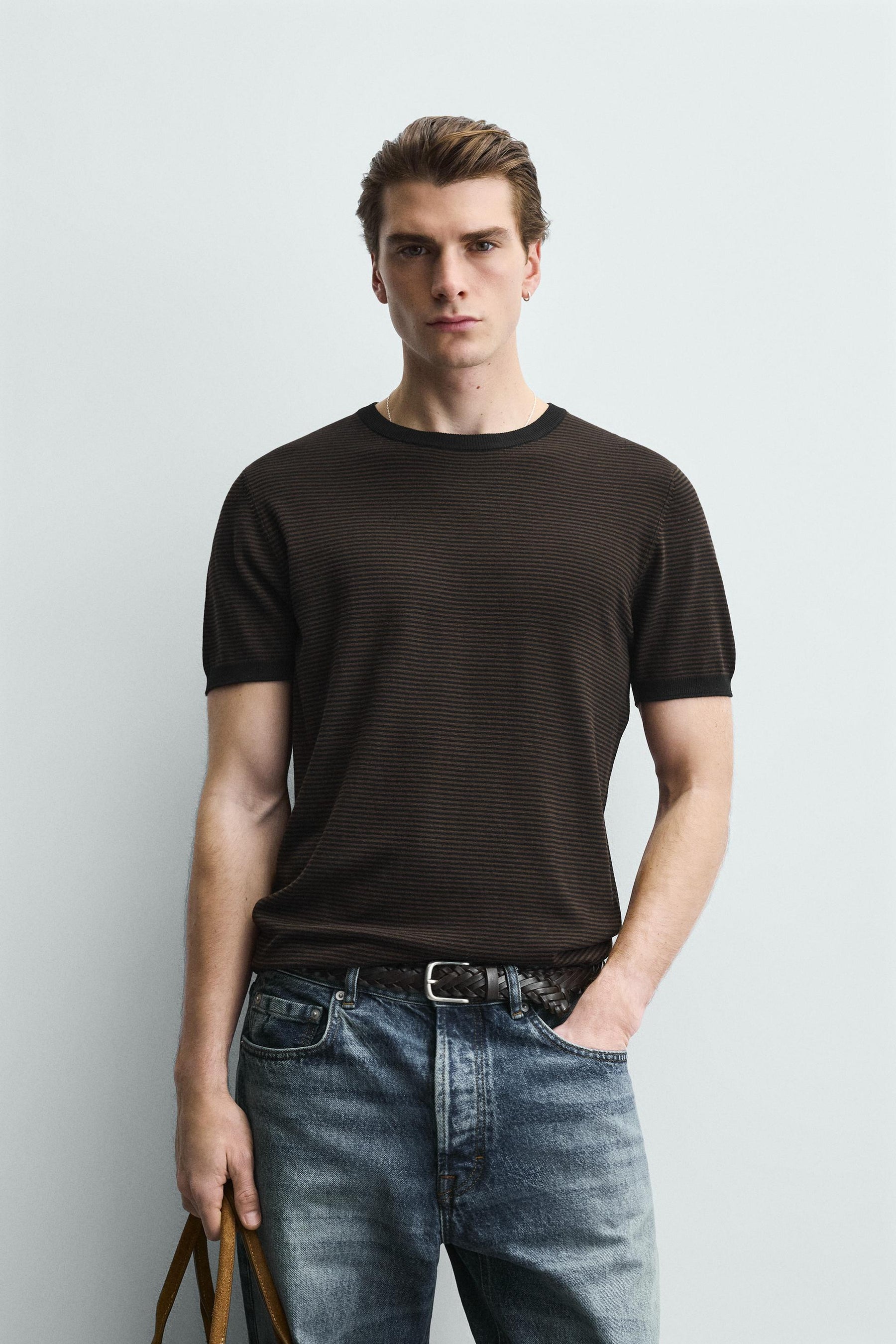 T-Shirt aus Viskosemischung
