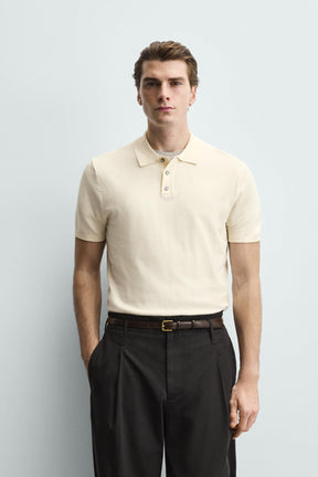 Knitted Regular Polo