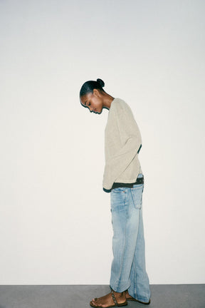 CUT-OUT KNIT SWEATER - Image 5