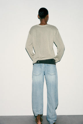 CUT-OUT KNIT SWEATER - Image 6
