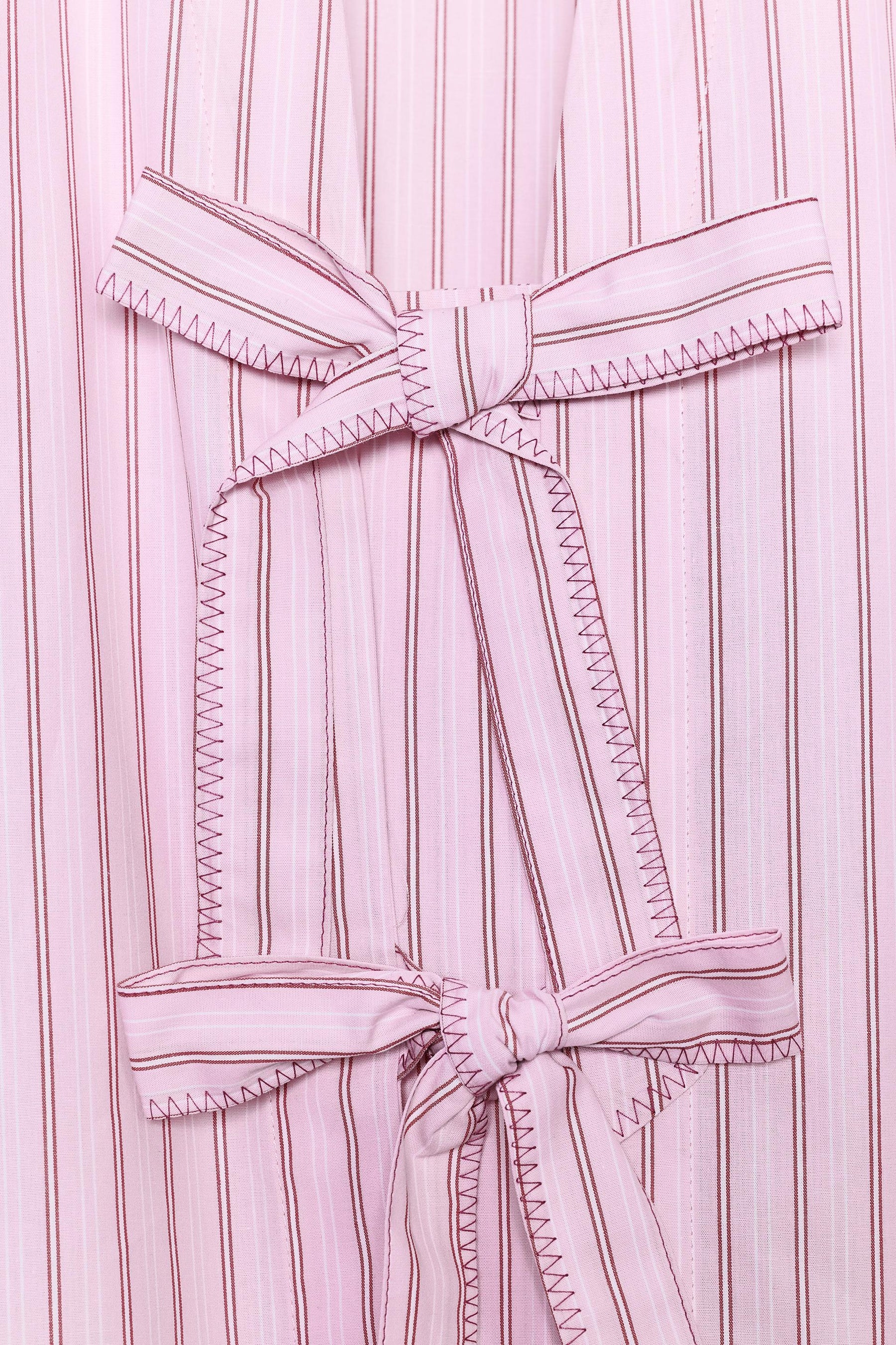 Striped Poplin Shirt