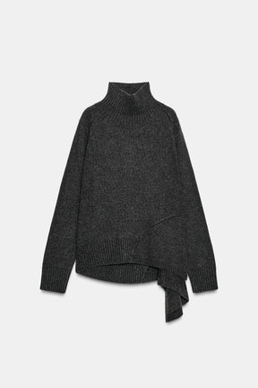 Asymmetric Wool Jumper