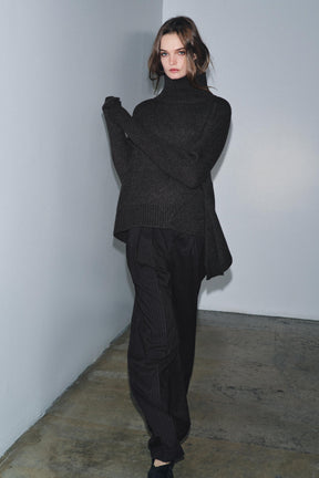 Asymmetric Wool Jumper
