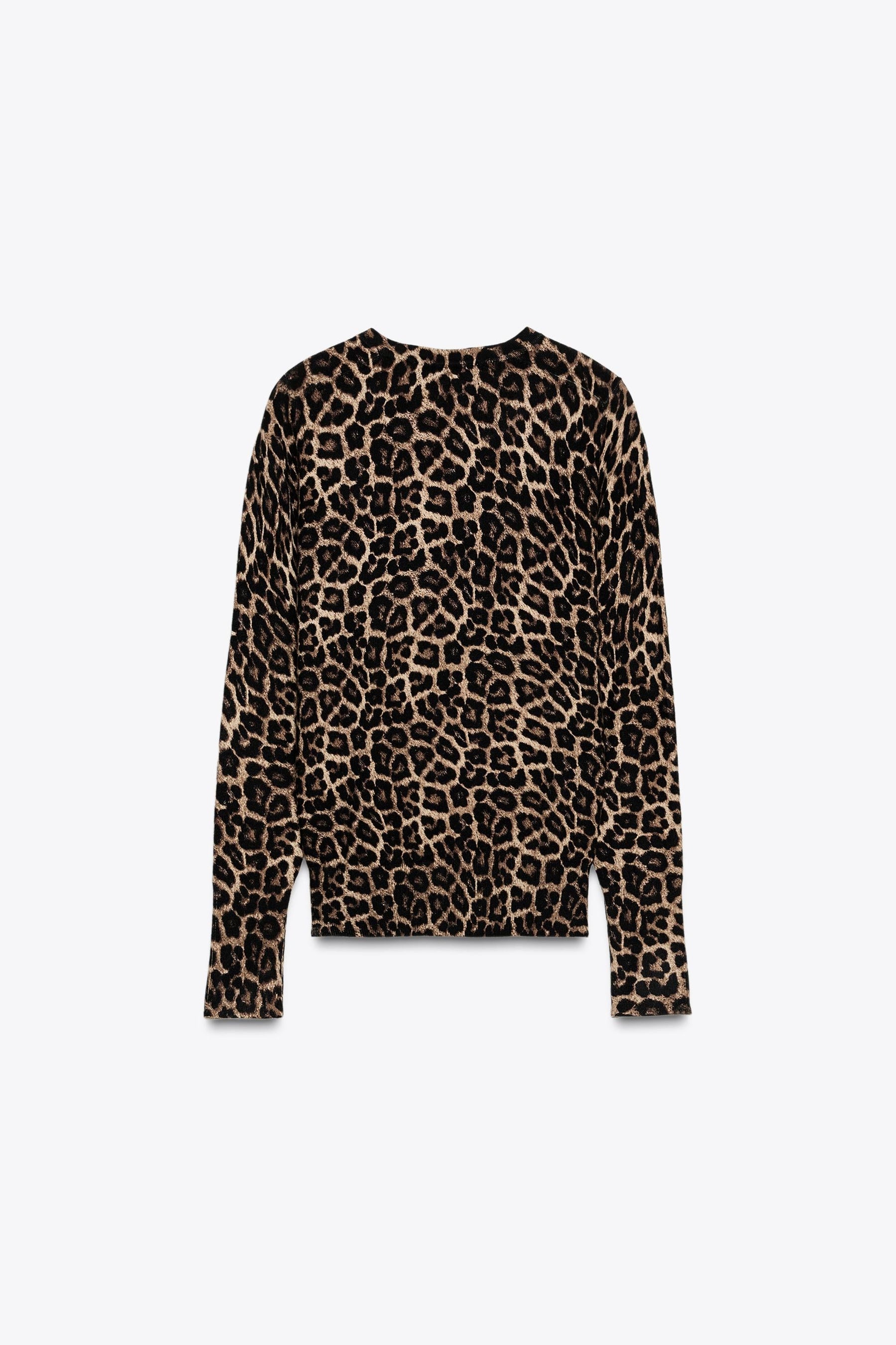ANIMAL PRINT KNIT JUMPER - Image 5