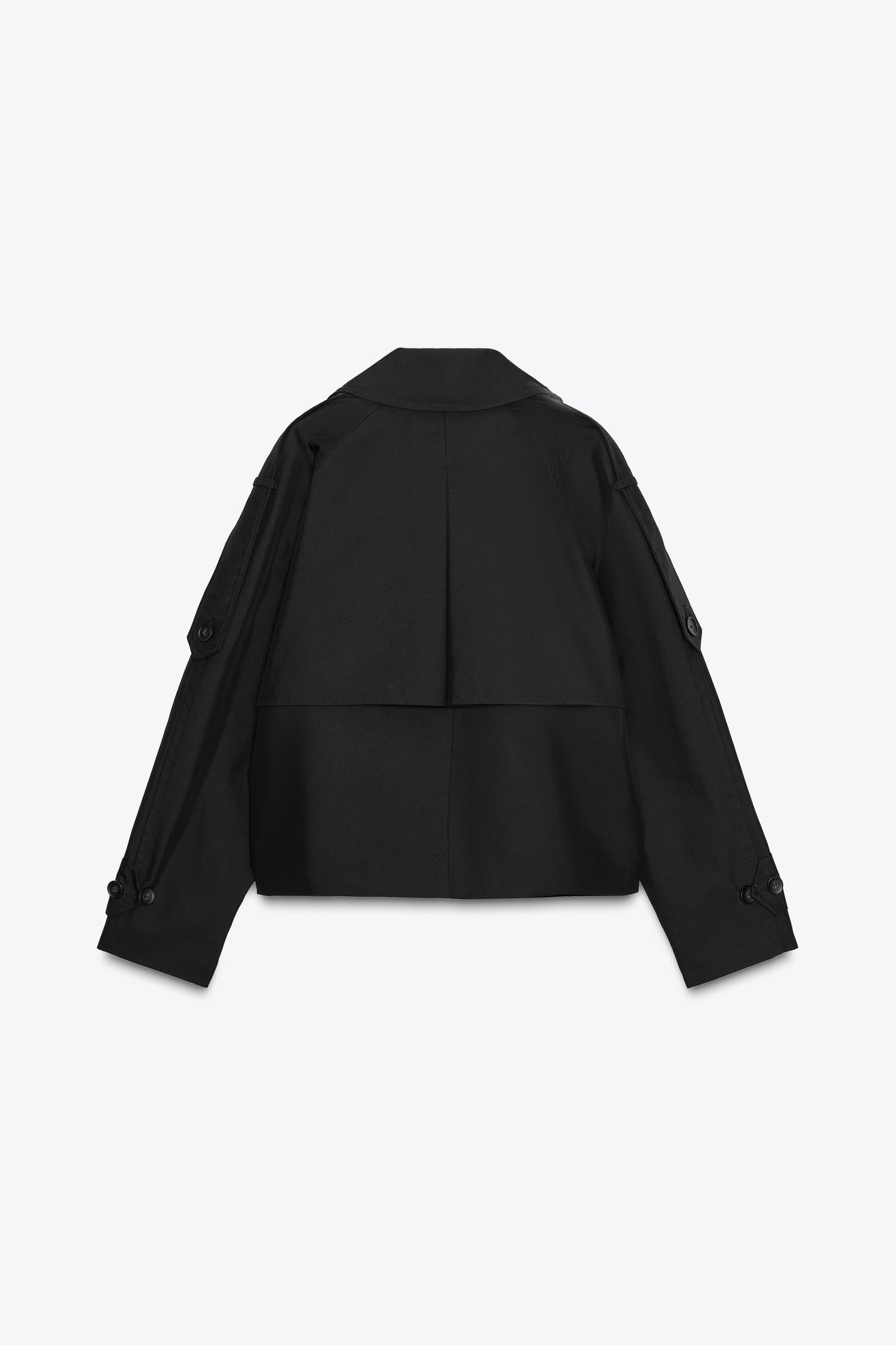 SHORT WATER-REPELLENT TRENCH ZW COLLECTION - Image 5