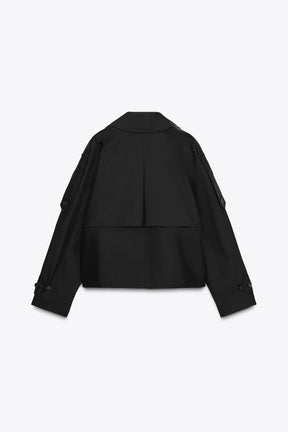 SHORT WATER-REPELLENT TRENCH ZW COLLECTION - Image 5