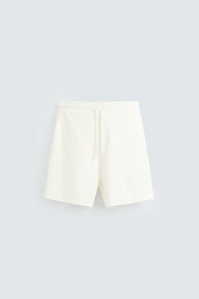 TEXTURE JOGGER BERMUDA SHORTS - Image 6