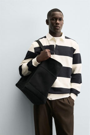 Polohemd mit Kontrastkragen 