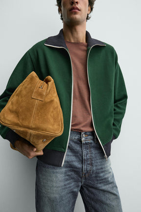 COLOUR BLOCK JACKET - Image 5