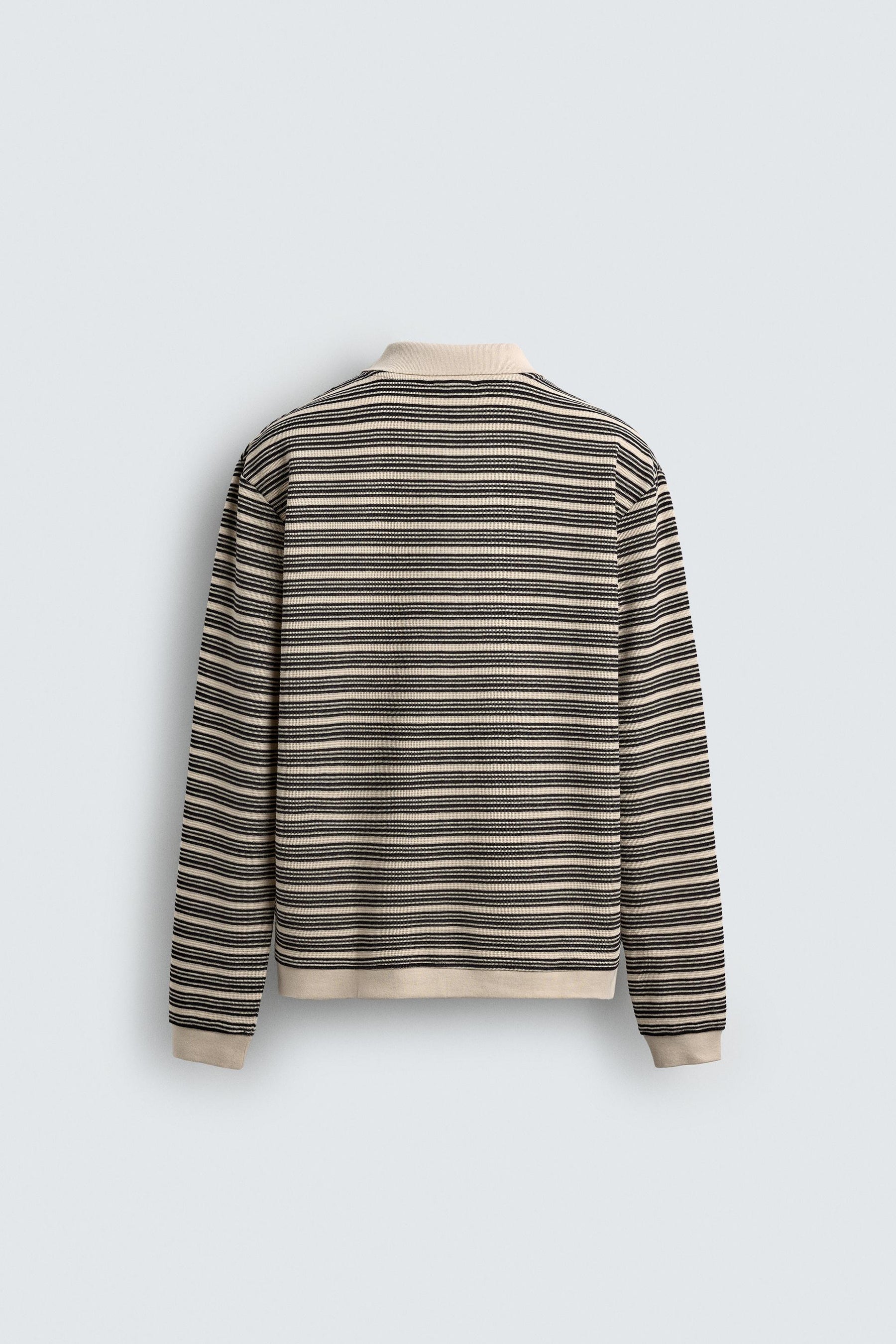 STRIPED TEXTURED JACKET - Image 7