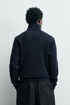 INTERLOCK RIBBED JACKET - Image 3