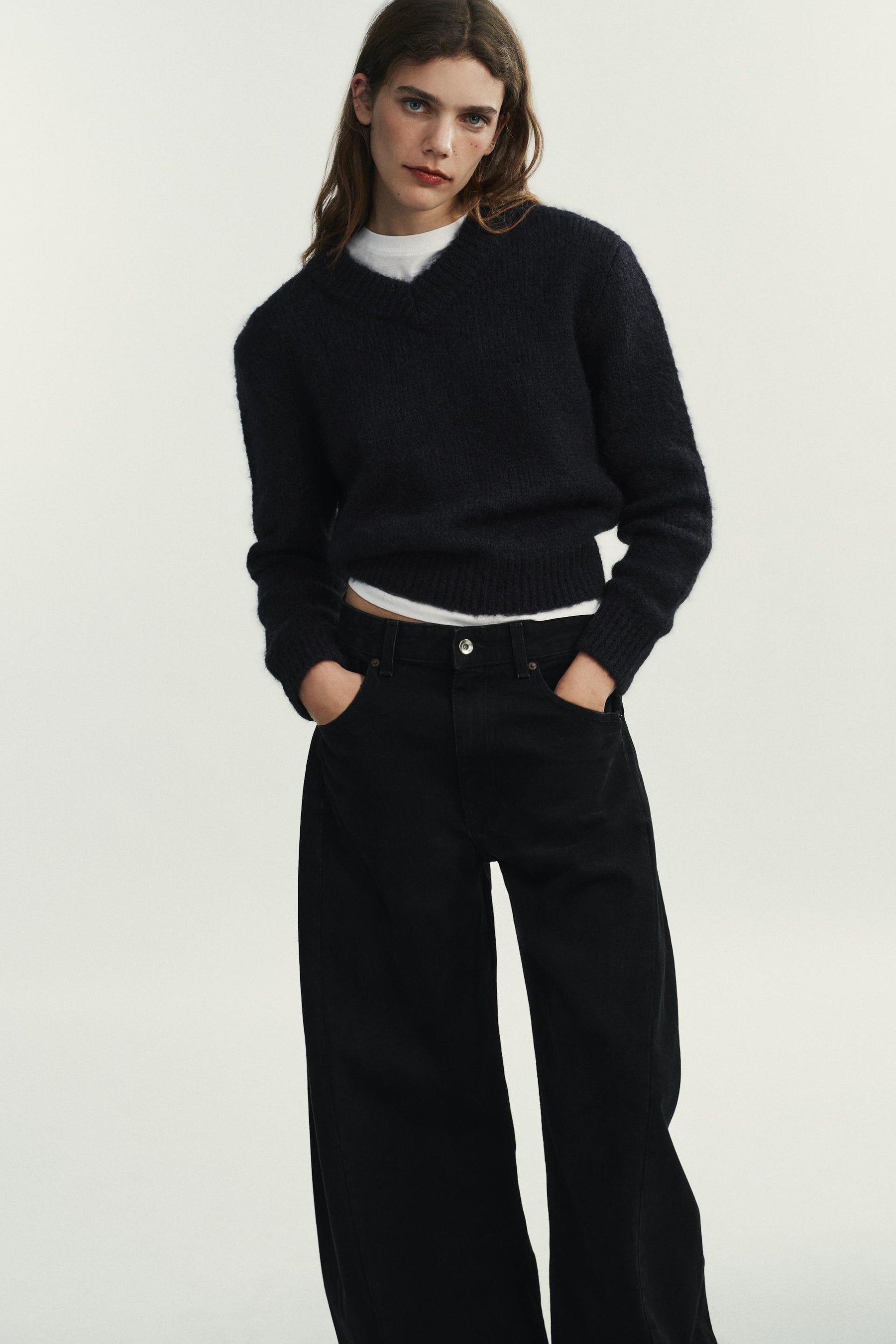 OVERSIZE MID-WAIST JEANS