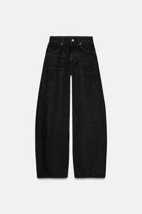OVERSIZE MID-WAIST JEANS