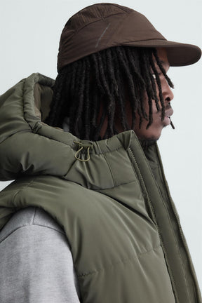 RUBBERISED PUFFER GILET - Image 5