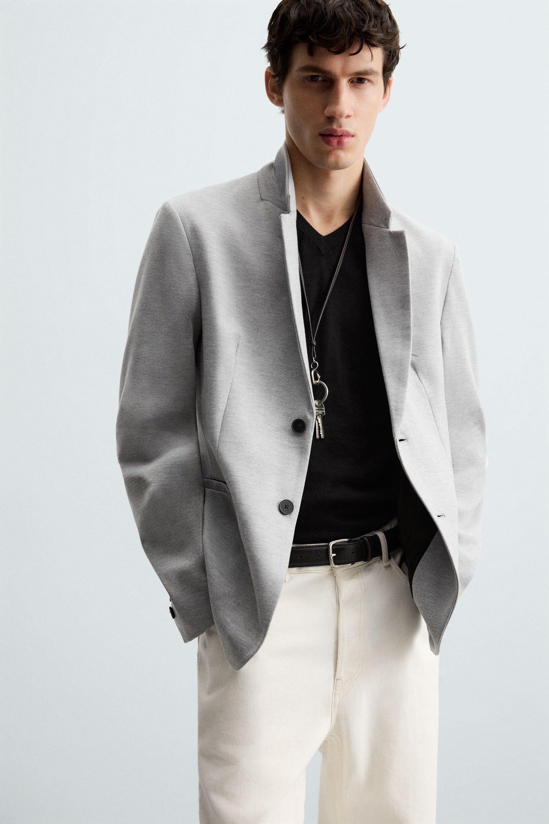 COMFORT SLIM FIT BLAZER - Image 5