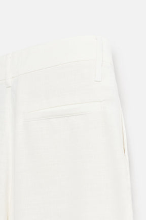 RELAXED FIT PLEATED TROUSERS - Image 10