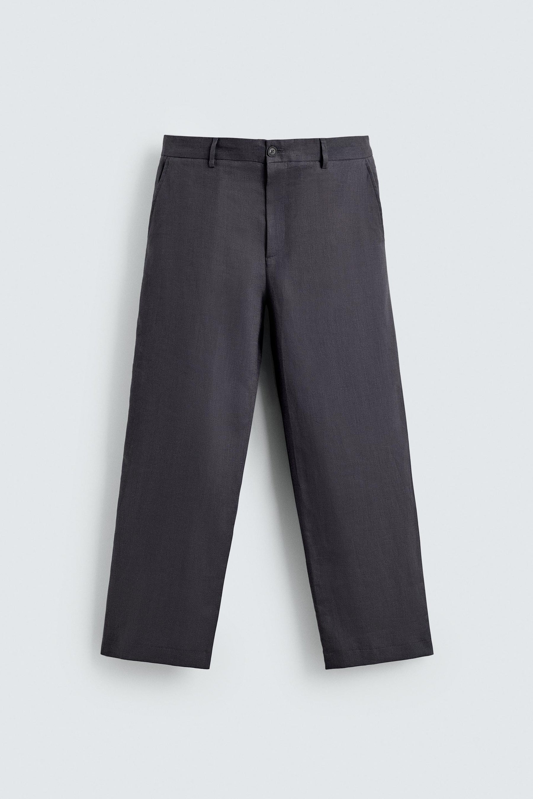 100% LINEN SUIT TROUSERS - Image 6