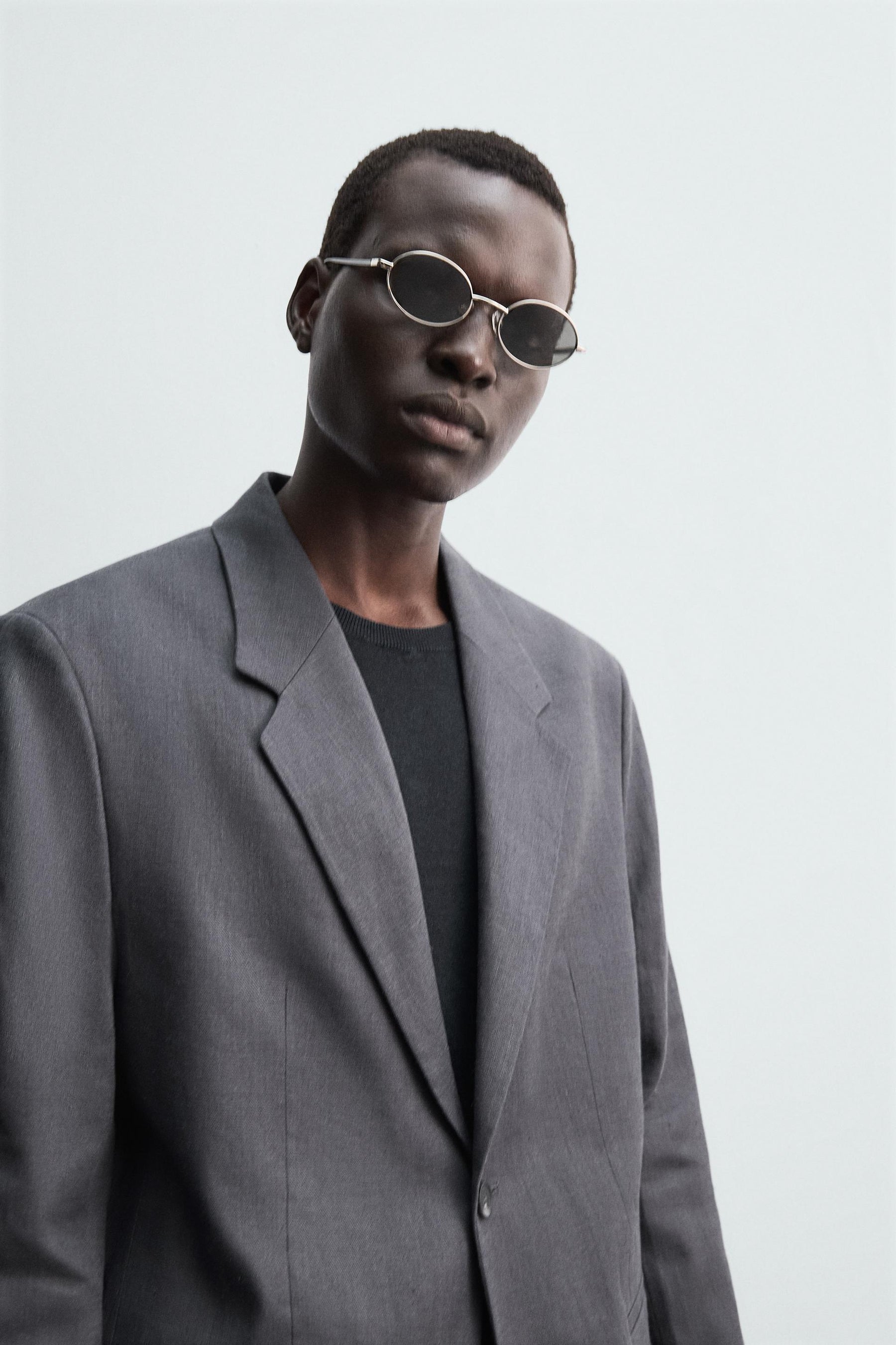 100% LINEN SUIT BLAZER - Image 7