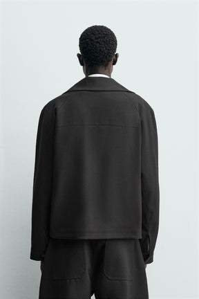 Twill-Overshirt-Jacke