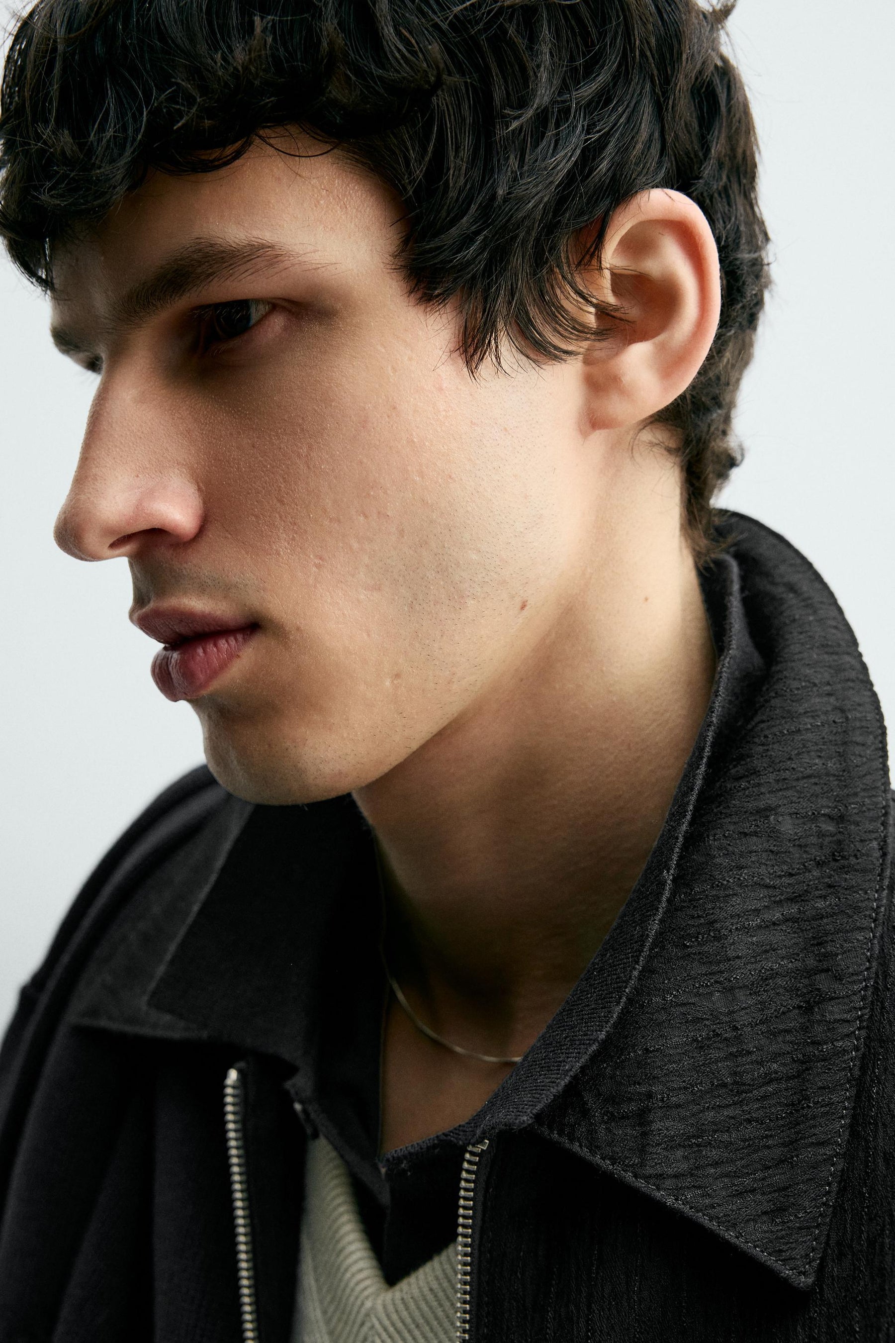 IRREGULAR TEXTURED JACKET - Image 5