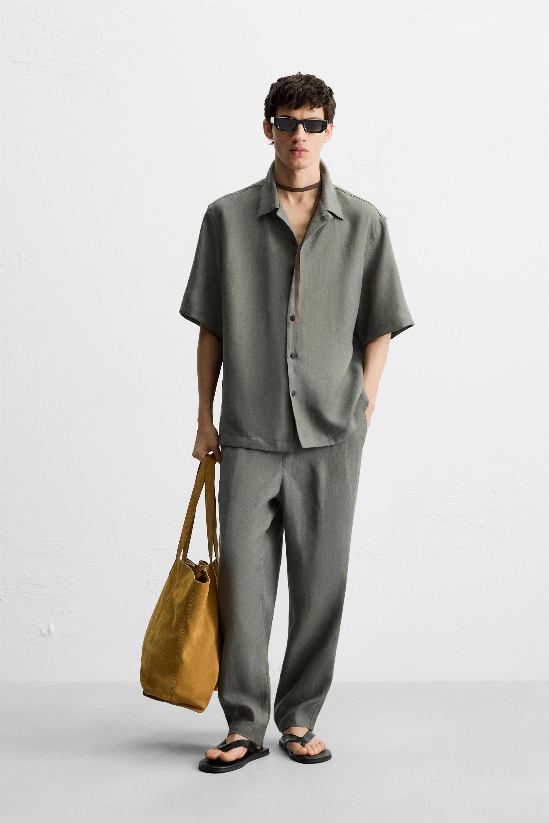 LINEN TROUSERS - Image 1
