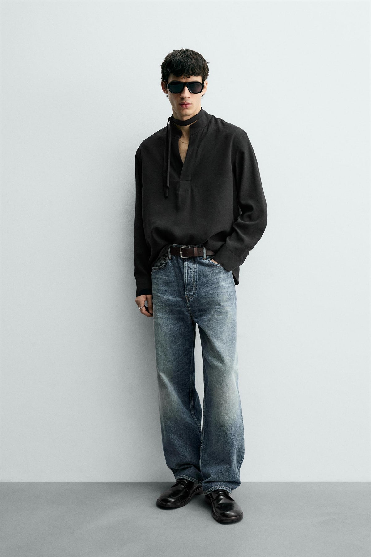 FLOWING POLO SHIRT - Image 1