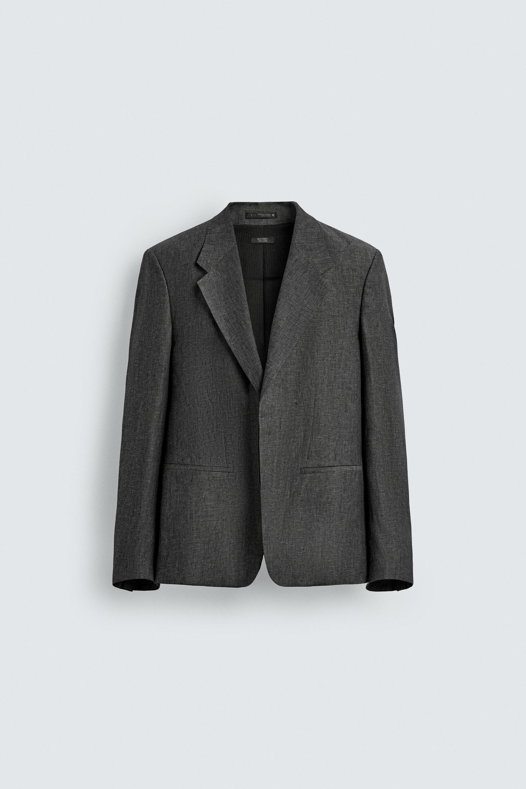 100% LINEN SUIT BLAZER - Image 7