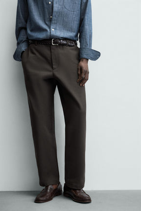 Strukturierte Strumpfhose mit geradem Bein