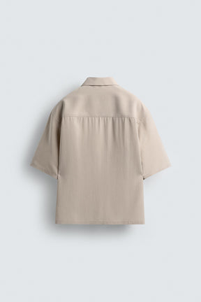 RELAXED FIT FLOWING SHIRT - Image 7