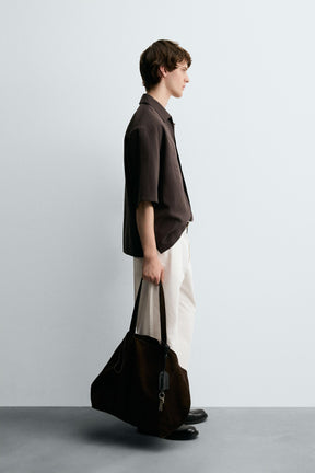 RELAXED FIT FLOWING SHIRT - Image 4